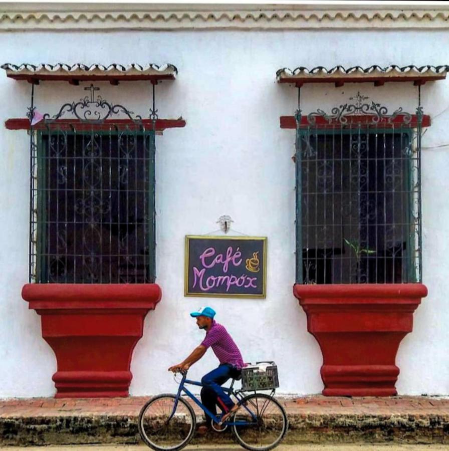 Апартаменты Cafe Mompox - Colonial House Экстерьер фото